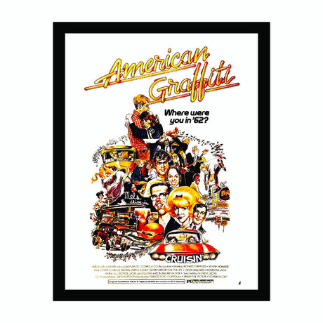 American Graffiti Vintage Movie Poster