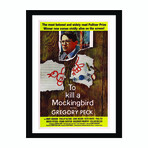 To Kill a Mockingbird Vintage Movie Poster