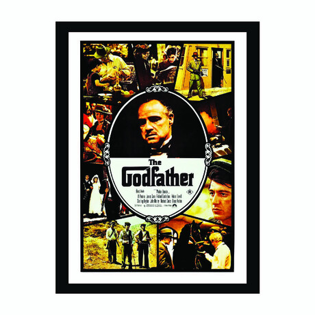 The Godfather Vintage Movie Poster