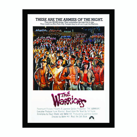 The Warriors Vintage Movie Poster