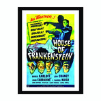 House of Frankenstein Vintage Movie Poster