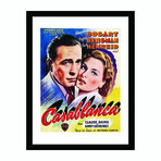 Casablanca Vintage Movie Poster