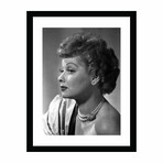 Lucille Ball Profile in Pearls