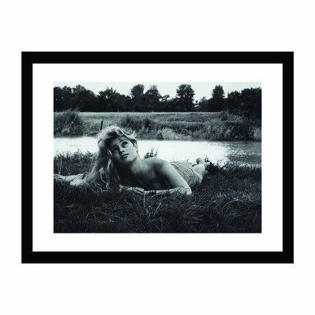 Brigitte Bardot Lying in Grass