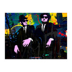 Jake and Elwood (15"H x 18"W x 2"D)