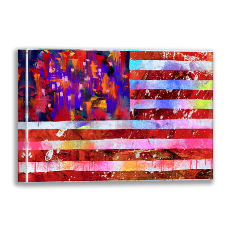 American Flag (15"H x 18"W x 2"D)