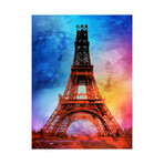 Eiffel Tower (15"H x 18"W x 2"D)