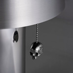 Na Skull Table Light // Travis Barker // Steel