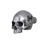 Skull Furniture Knob // Travis Barker // Polished Steel