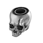 Skull Candle Holder // Travis Barker // Polished Steel