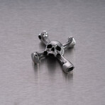 Skull Drum Key // Travis Barker // Polished Steel