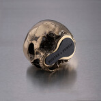 Skull Door Stop // Travis Barker // Polished Brass