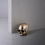 Skull Door Stop // Travis Barker // Polished Brass