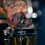 Skull Drum Key // Travis Barker // Polished Steel