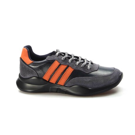 Nelson Sneaker // Black + Fume (Euro: 39)