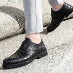 Stanley Shoe // Black Snake Pattern (Euro: 40)