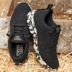 Fraser Wool Sneakers // Black (36)