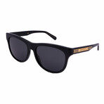 Unisex GG0980S-001 Square Sunglasses // Black + Gray