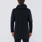 Blake Coat // Black + Anthracite (2XL)