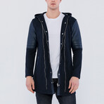 Austin Coat // Navy + Sax (M)