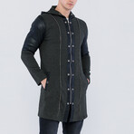 Keith Coat // Green + Black (XL)