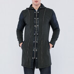 Keith Coat // Green + Black (XL)