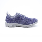 Fraser Wool Sneakers // Blue Multicolor Strip (47)