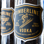 Timberline Vodka // Set of 2 // 750 ml Each