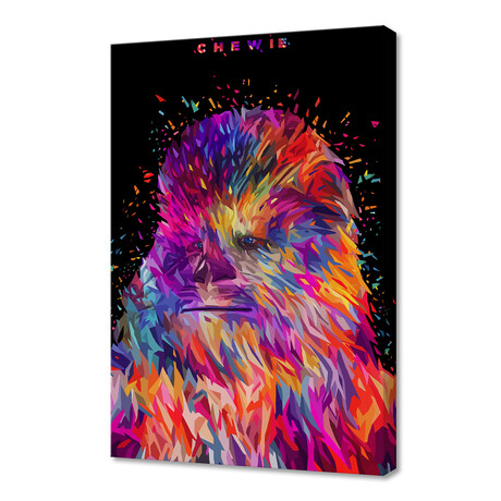 Chewie (8"H x 12"W x 0.75"D)