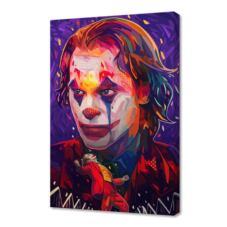 Joker poster (8"H x 12"W x 0.75"D)