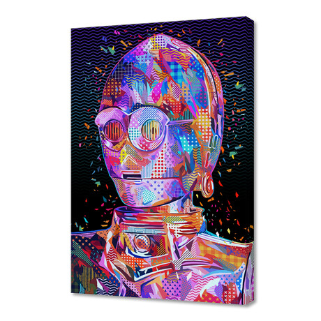 Pop C-3PO (8"H x 12"W x 0.75"D)