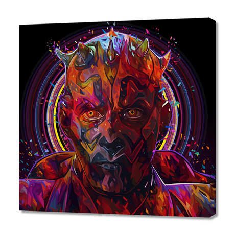 Darth Maul (12"H x 12"W x 0.75"D)