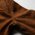 Hercules Blouson Nubuck Jacket // Camel Brown (Standard Midweight // X-Small)