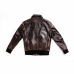 Zeus Blouson Leather Jacket // Crown Gold (Standard Midweight // X-Small)