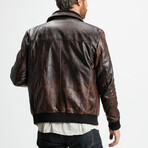 Zeus Blouson Leather Jacket // Crown Gold (Standard Midweight // X-Small)