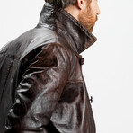 Zeus Blouson Leather Jacket // Crown Gold (Standard Midweight // X-Small)