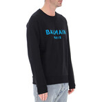 Cotton Sweatshirt // Black, Blue (S)