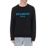 Cotton Sweatshirt // Black, Blue (S)