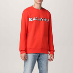Cotton Sweatshirt // Red (L)