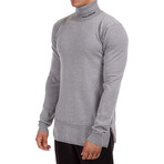 Roll Neck Jumper // Grigio (S)