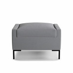 Melrose Ottoman (Slate)