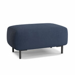 Broadway Ottoman (Charcoal)