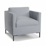 Melrose Lounge Chair (Charcoal)