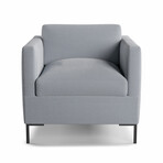 Melrose Lounge Chair (Charcoal)