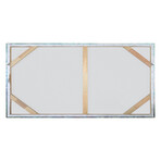 Santorini Sunset Print on Wrapped Canvas (6"H x 12"W x 1.5"D)