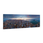 San Francisco Print on Wrapped Canvas (10"H x 40"W x 1.5"D)