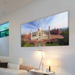 Taj Mahal Print on Wrapped Canvas (6"H x 12"W x 1.5"D)