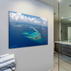 Maldives Print on Wrapped Canvas (8"H x 12"W x 1.5"D)