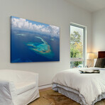 Maldives Print on Wrapped Canvas (8"H x 12"W x 1.5"D)