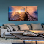 Kliuchevskaia Print on Wrapped Canvas (6"H x 12"W x 1.5"D)